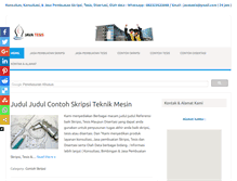 Tablet Screenshot of javatesis.com